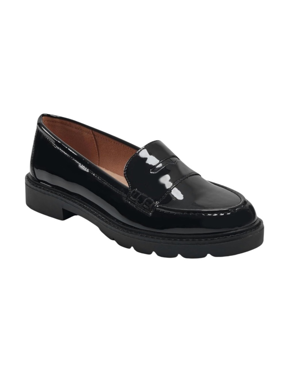 Rockport Kacey Patent Black Penny Loafer